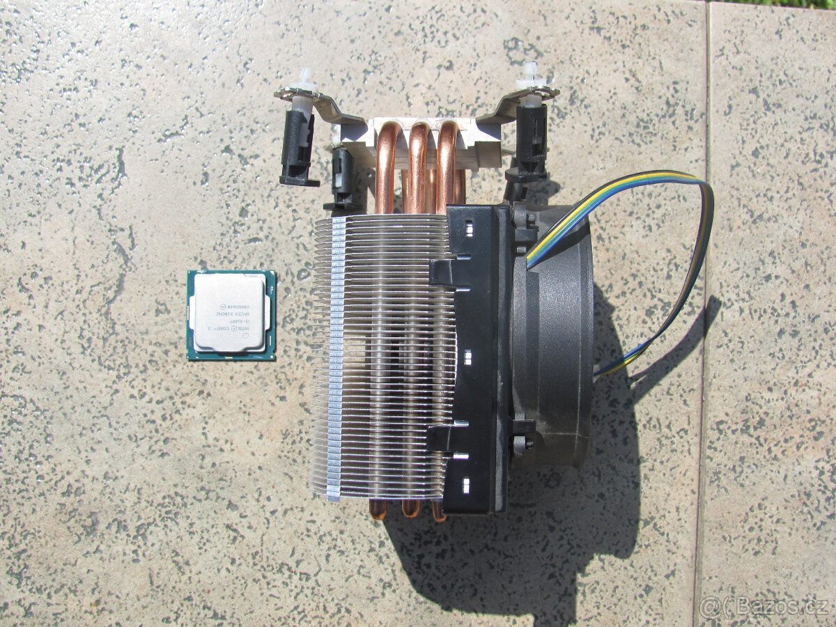 CPU / Intel Core i3-9100t / 3.7Ghz / 4-core + CHLADIČ - 2