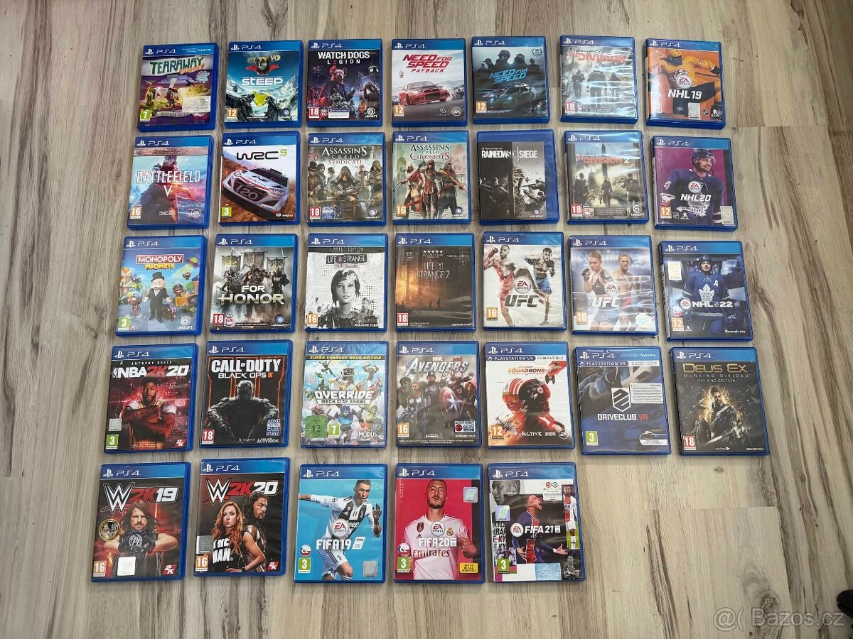 Hry na PS4/PS5 - Ceny v popisku - 2