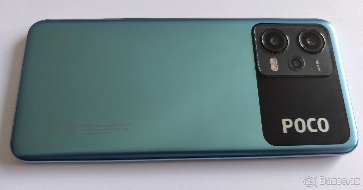 POCO X5 5G - 6/128 GB - modrý - 2