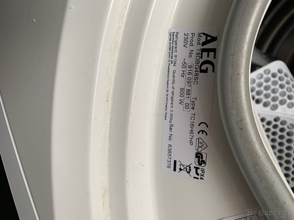 Sušička AEG na náhradní díly - 2