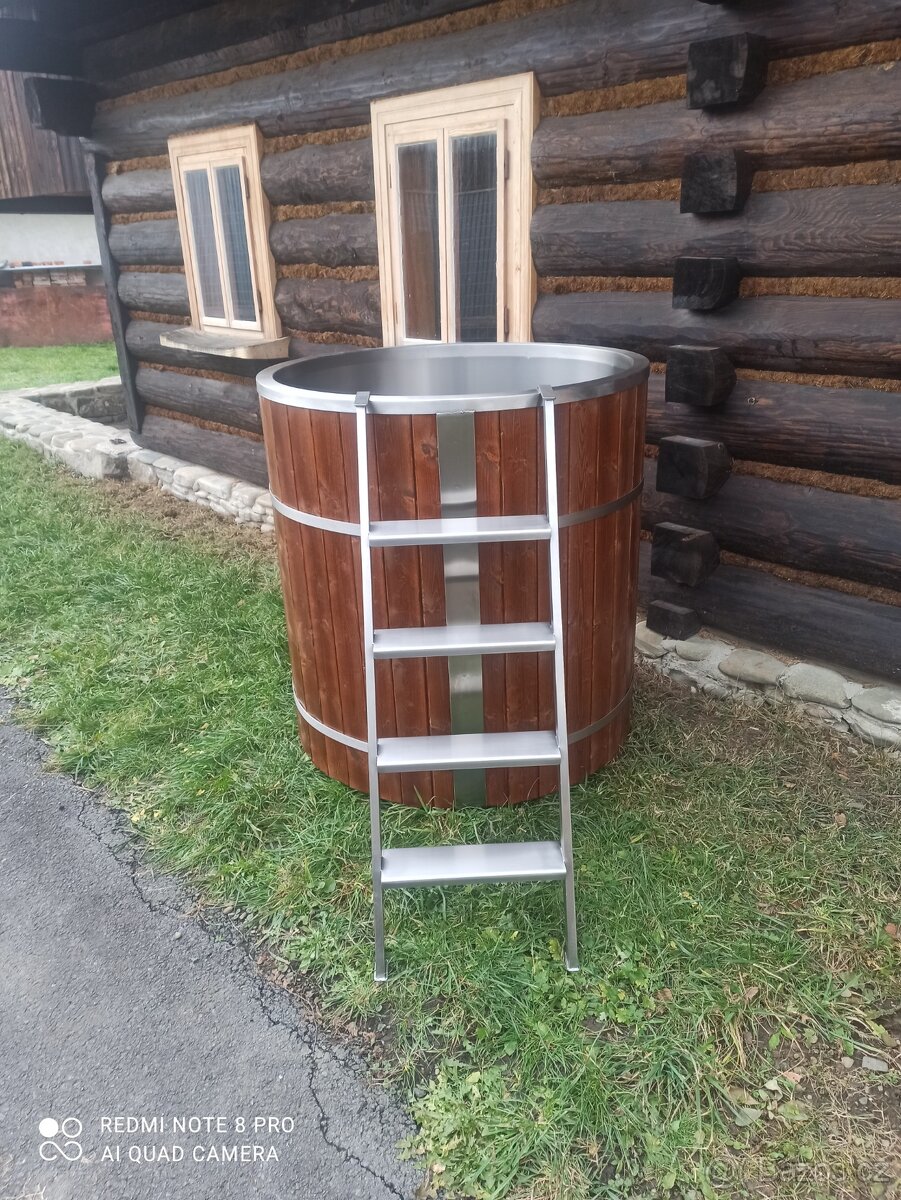 Ochlazovací nerezová káď.sud. - 2