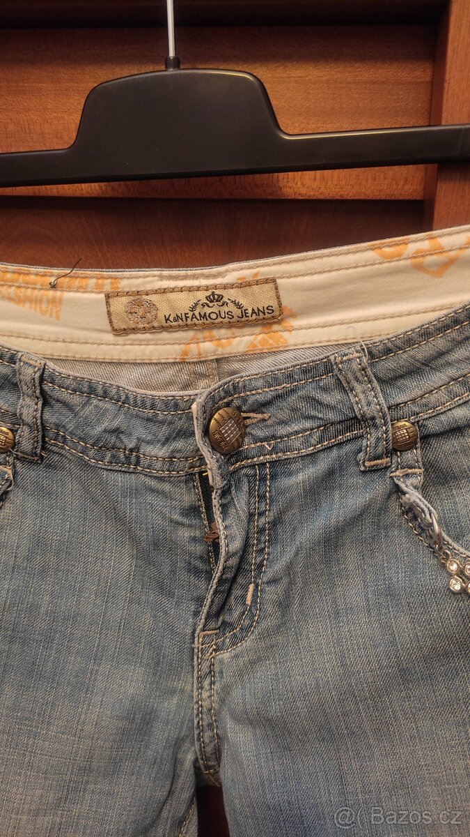 Džíny Famous Jeans zvony - 2