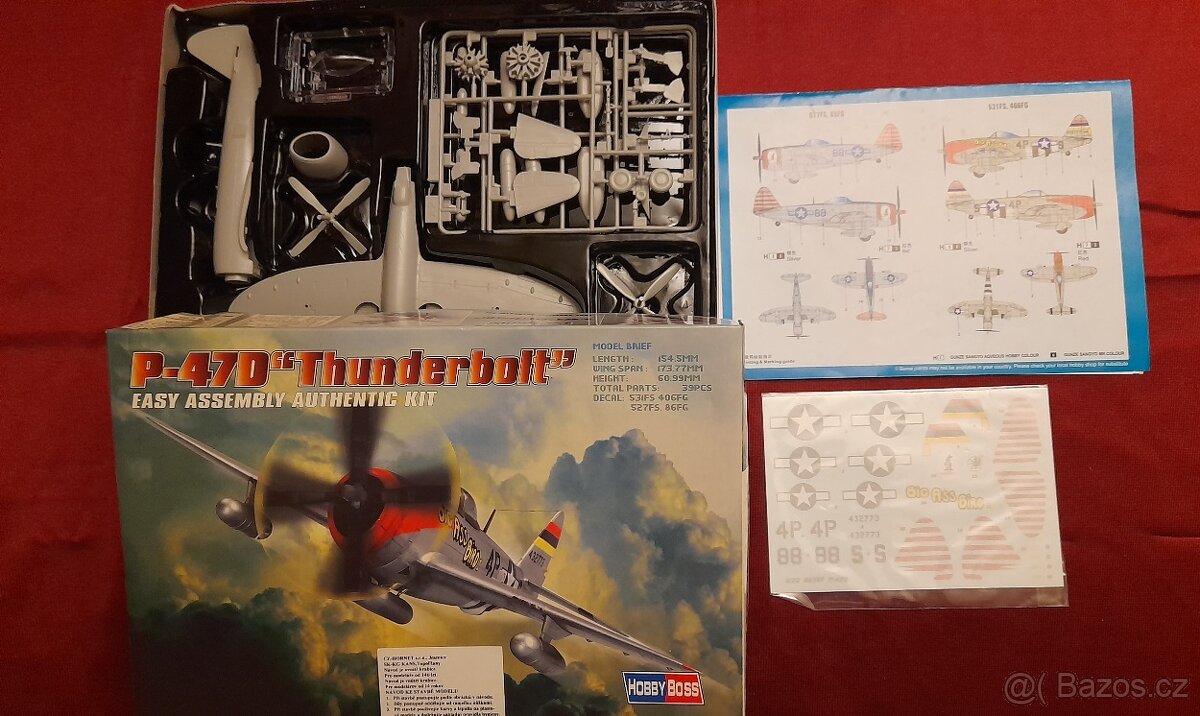 "Thunderbolt " P-47D / Bf 109E-3 - 2