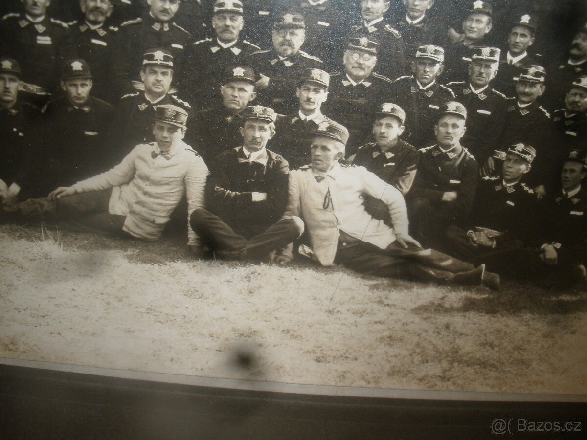 Staré foto hasiči-1920-1930 Mělník - 2