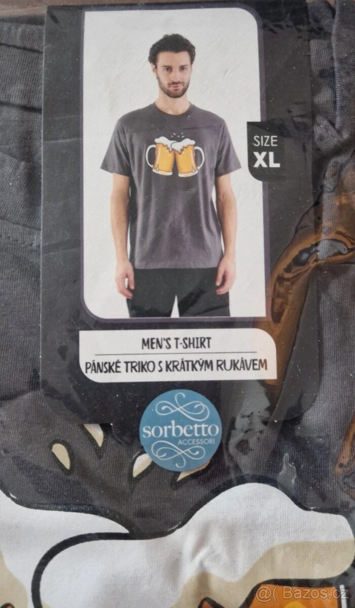 Nové pánské triko krátký rukáv - 2