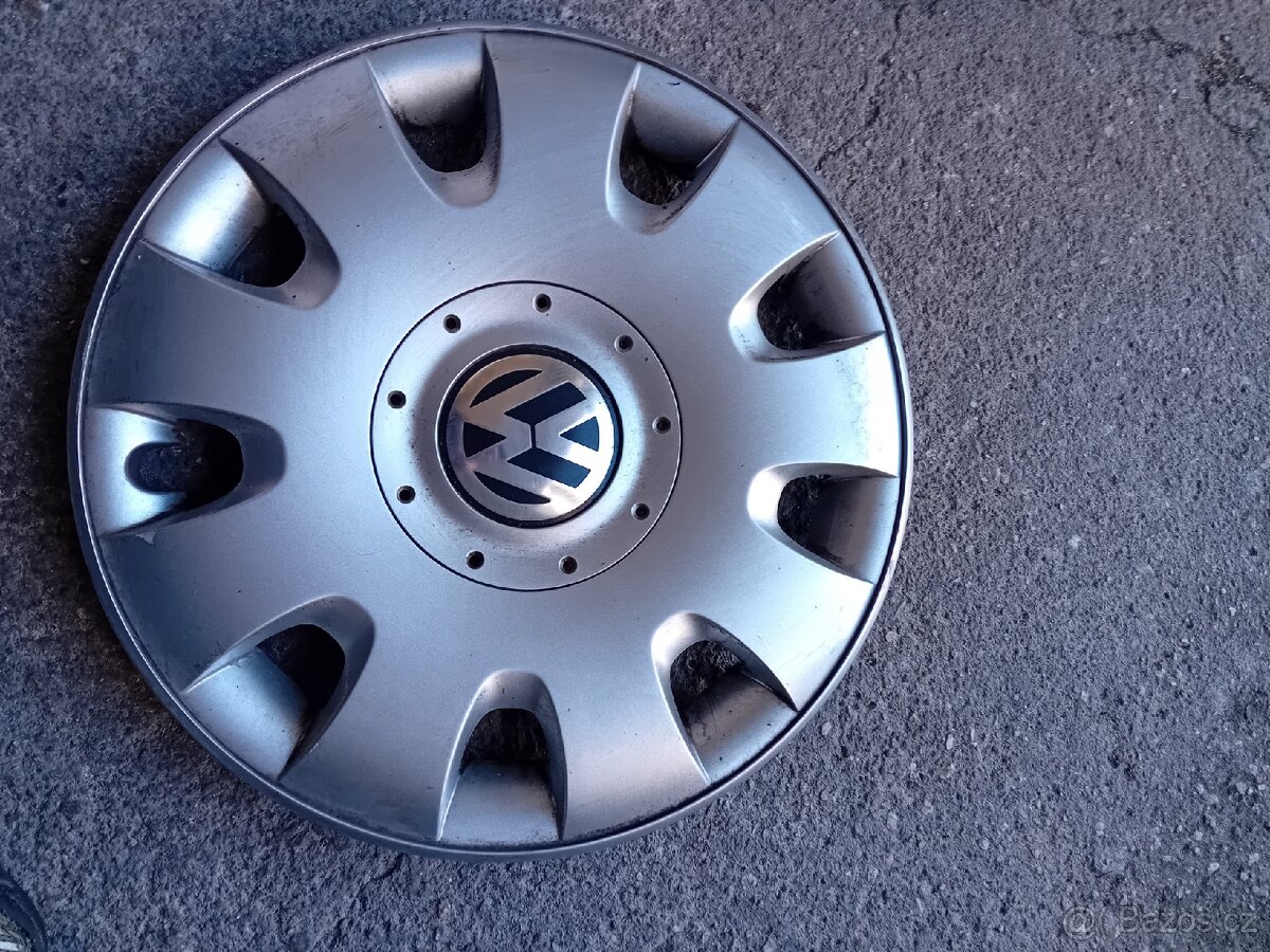 Prodám Sadu plechových disku 5x112/15 VW,Škoda - 2
