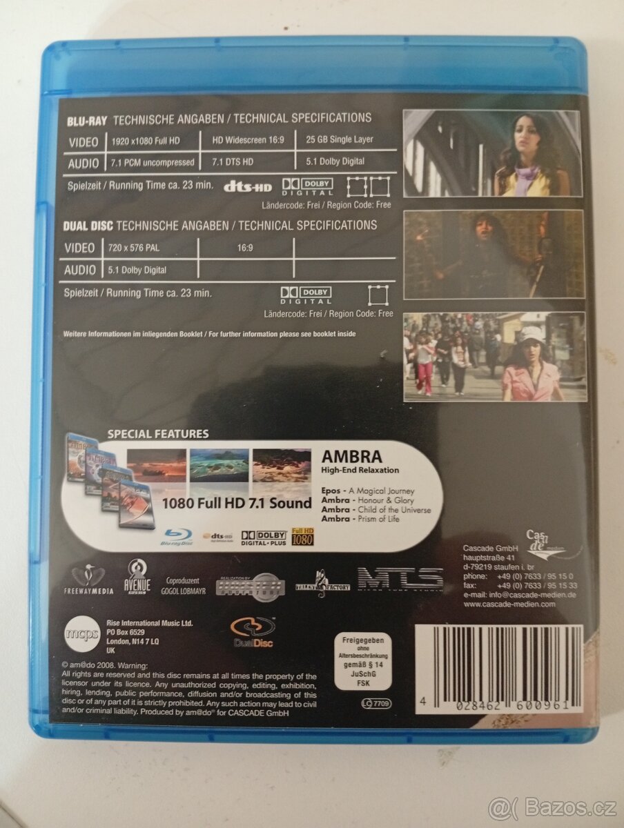 NischaKataria hudební Blu-Ray prodám - 2
