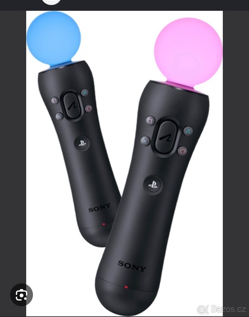 🎮 PS4 Slim 1 TB + 2 ovladače + PlayStation VR + 2× Move + k - 2