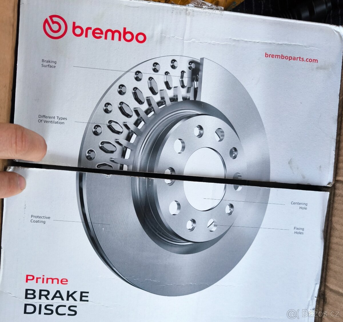 Brzdové kotouče Brembo - 2