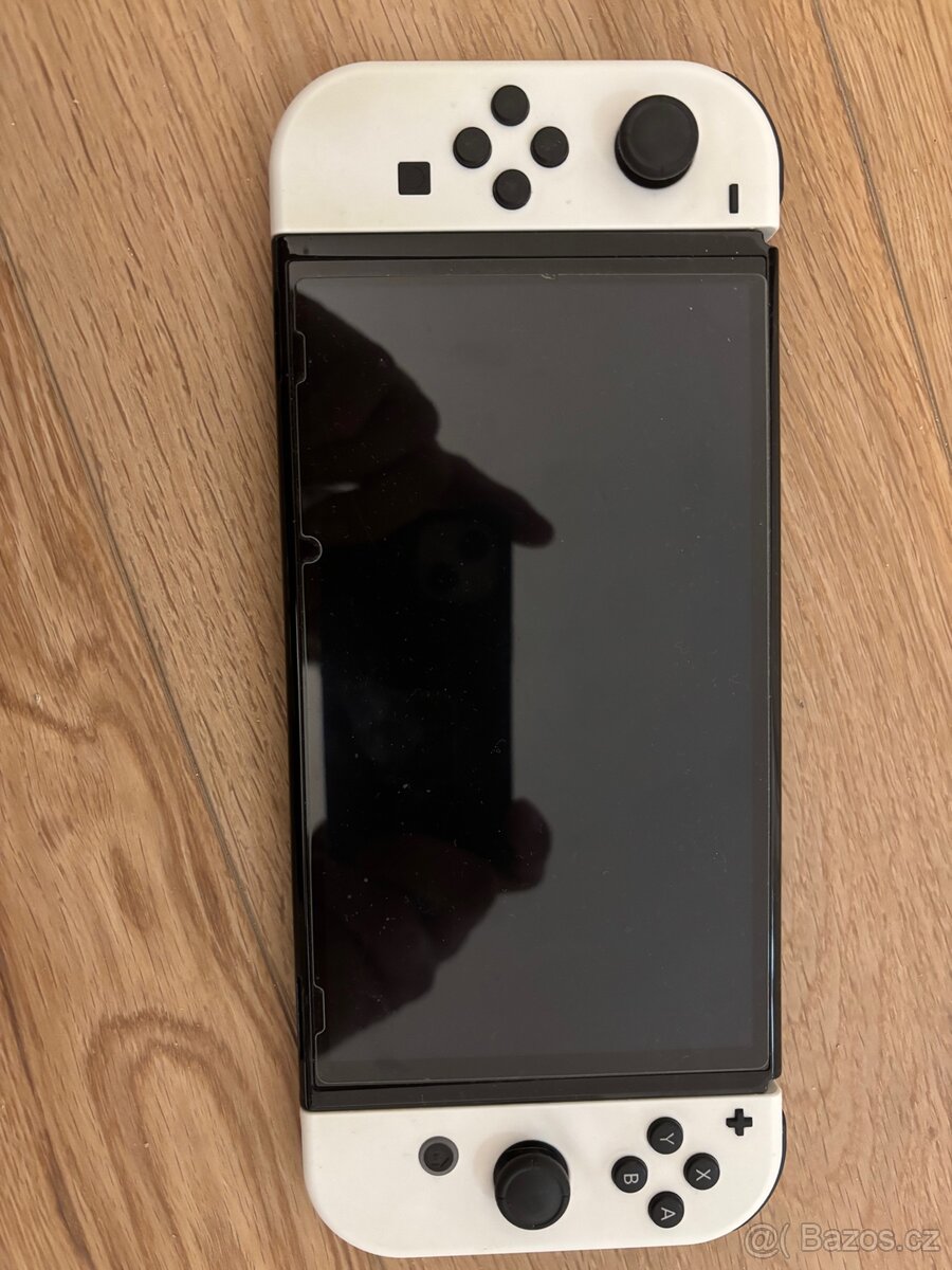 Nintendo Switch OLED White + 11 her + 128GB karta + záruka - 2