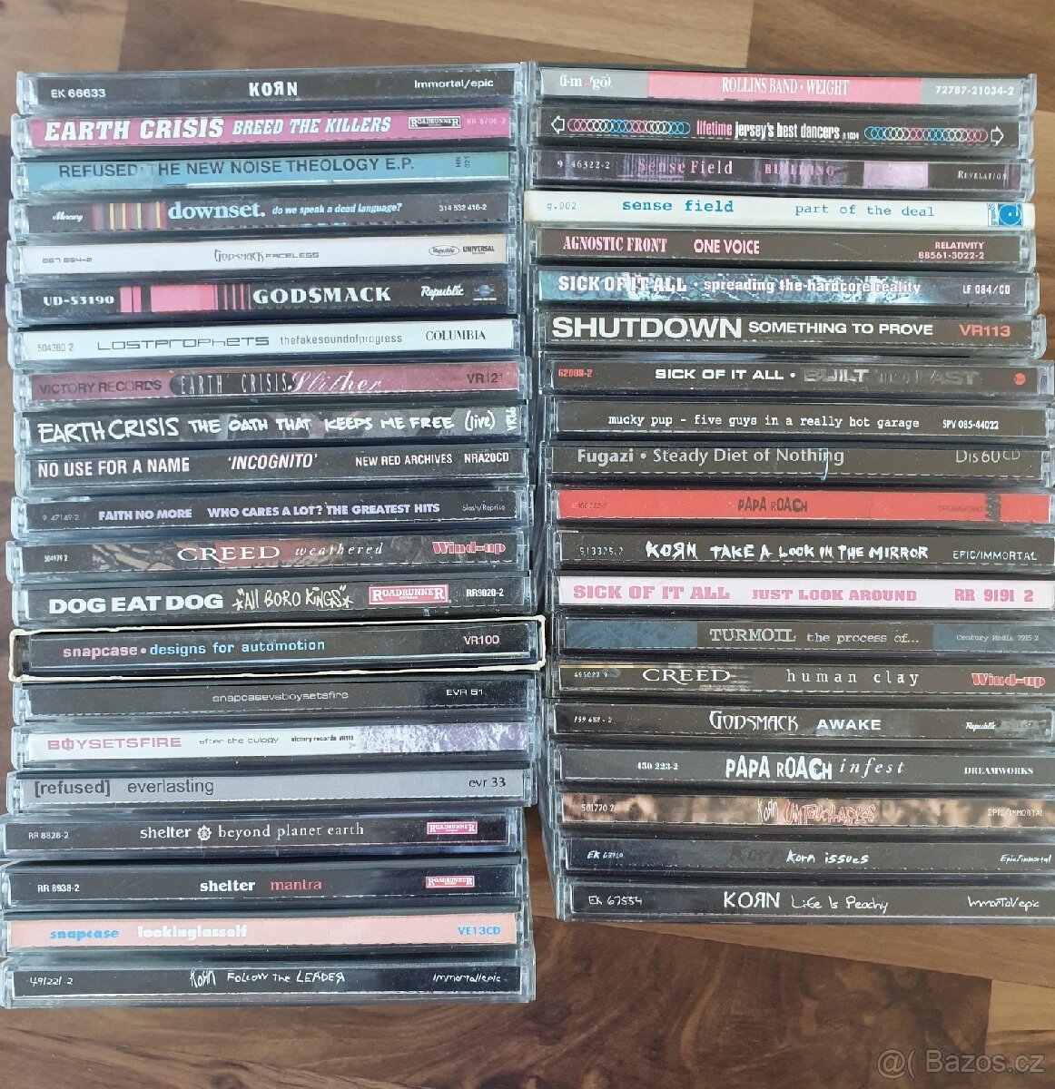 Papa Roach,Downset, Snapcase etc cd's - 2