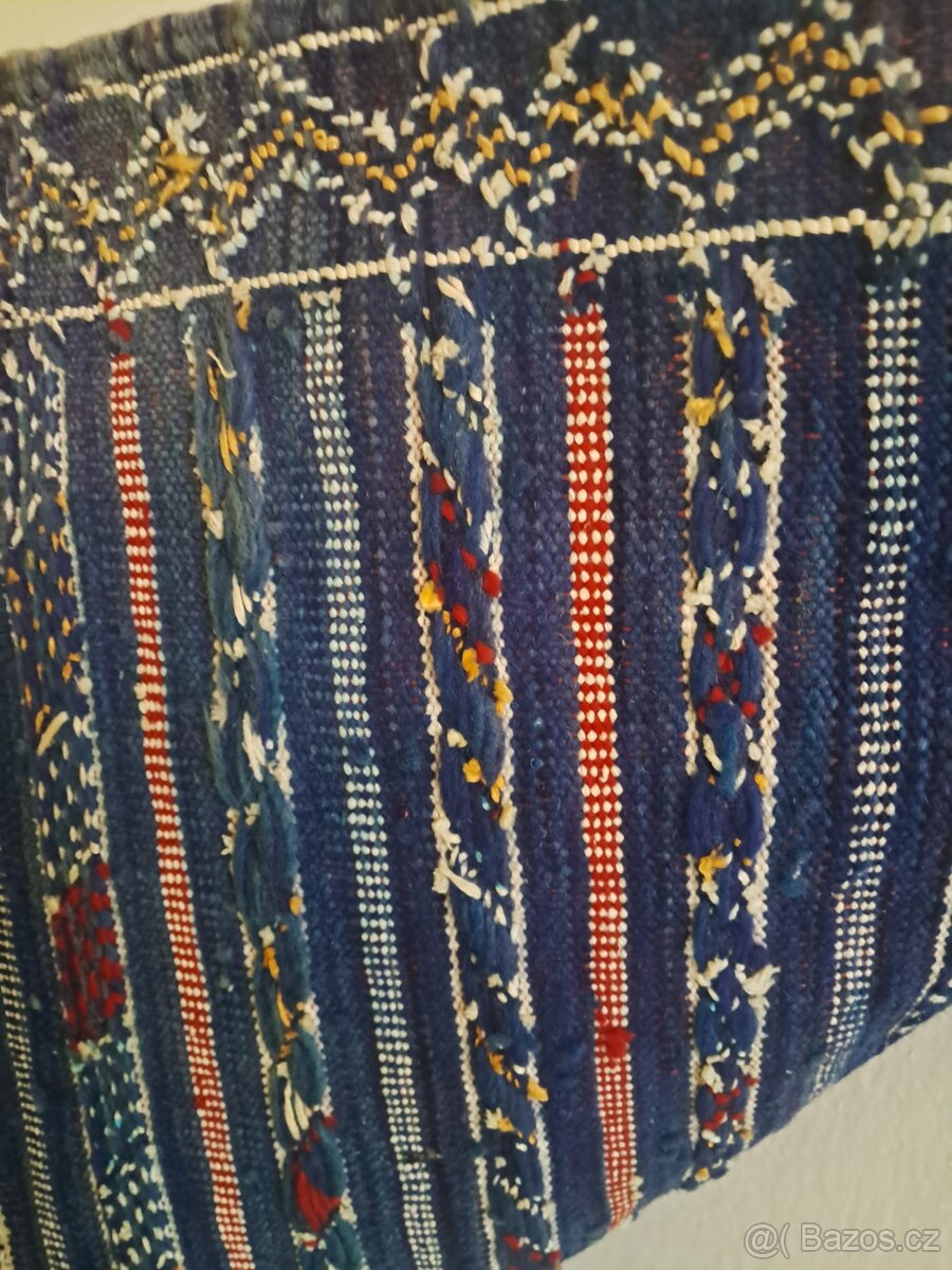 Marocký ručně tkaný kobereček – 90 × 90 cm - 2