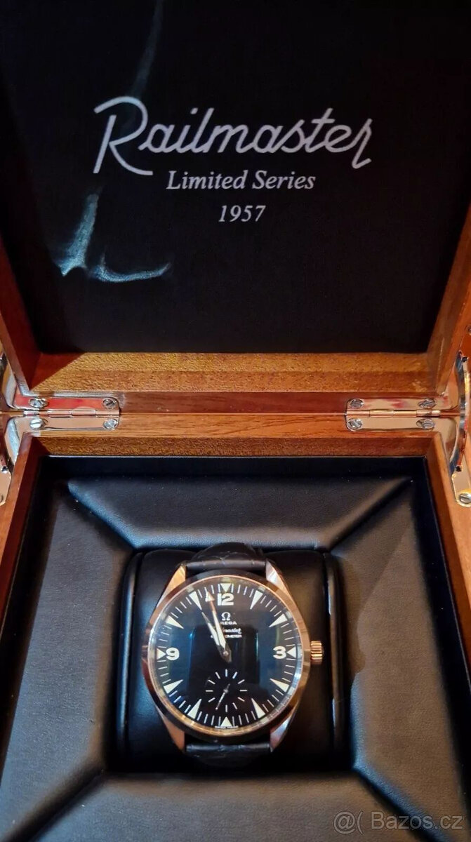 Omega Railmaster XXL Limited Edice 18karátové bílé zlato - 2