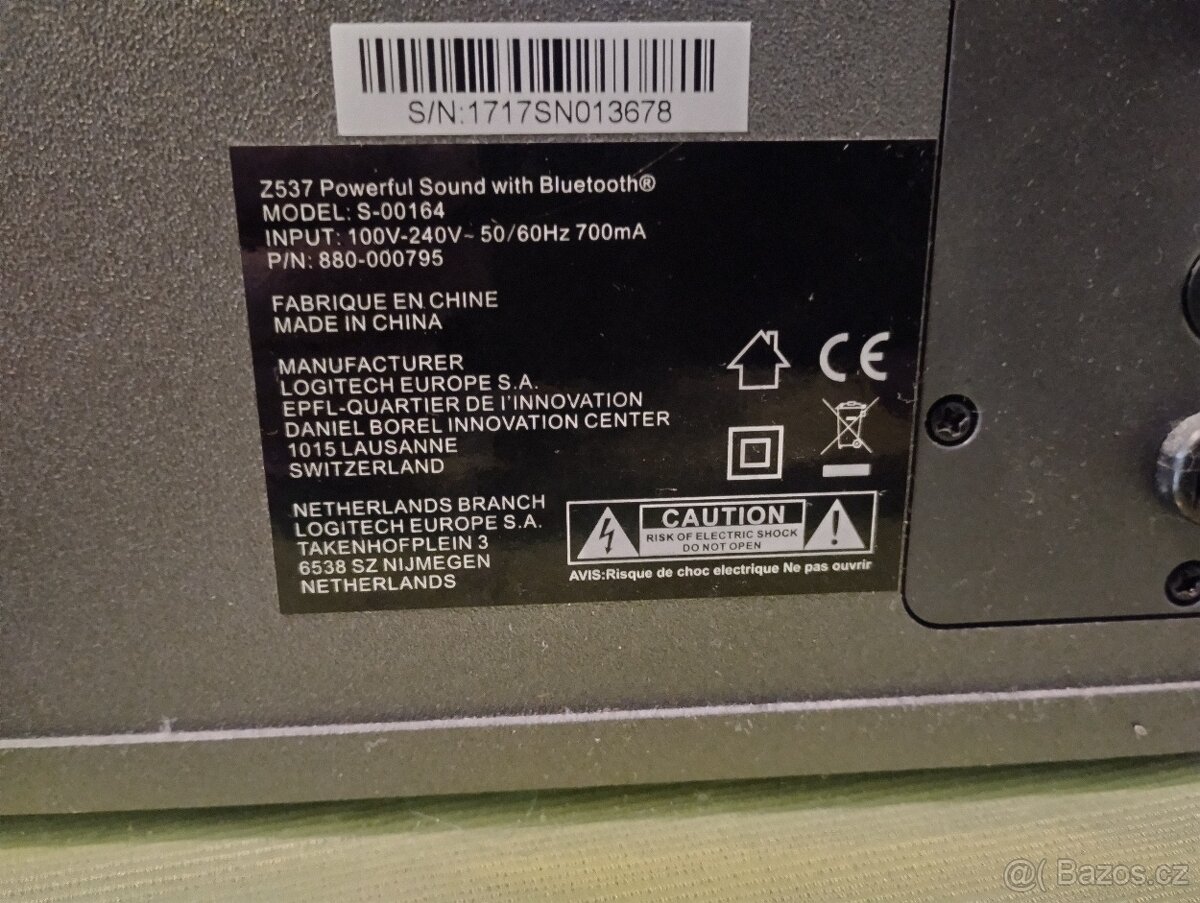 Reproduktor logitech z537 se subwooferem - 2