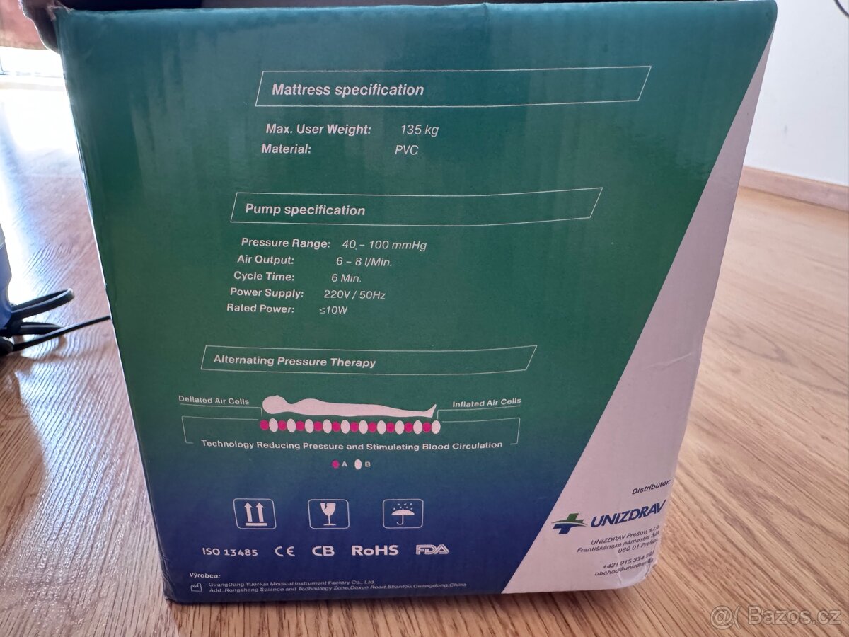 ANTIDEKUBITNY MATRAC S KOMPRESOROM - 2