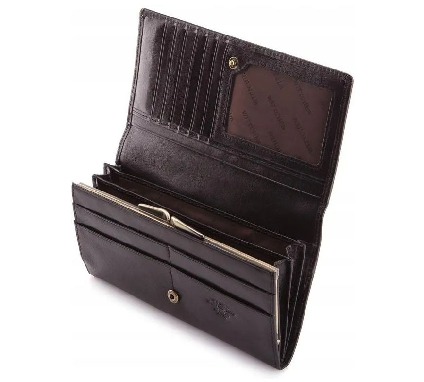 Dámská kožená peněženka Wittchen černá - 2