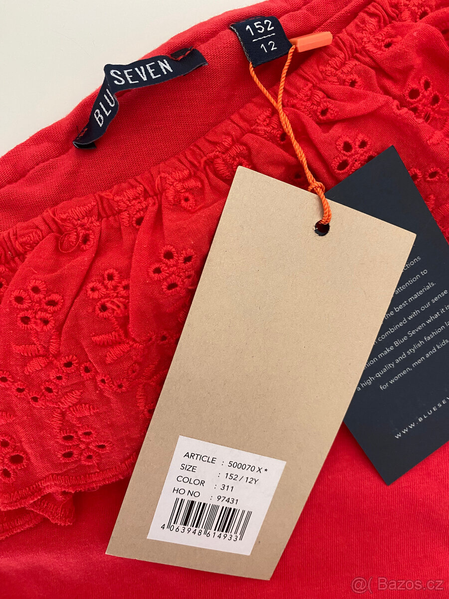 Dívčí letní tílko Blue Seven, vel. 152 (12 let) - 2