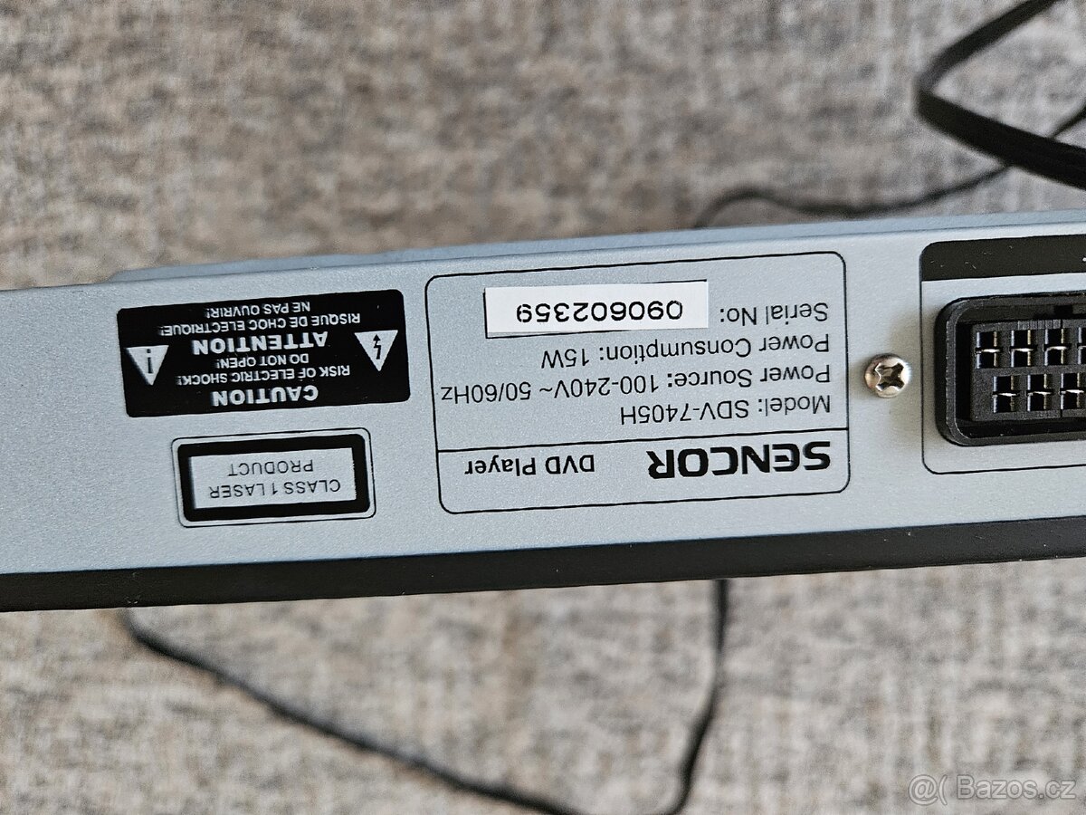 DVD přehrávač Sencor - 2