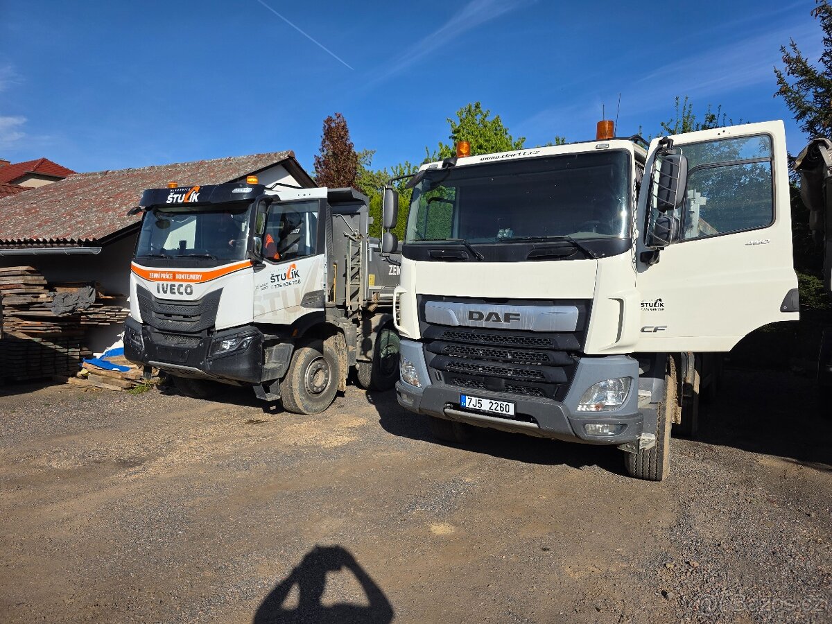 Daf CF480 8x4 bordmatic - 2