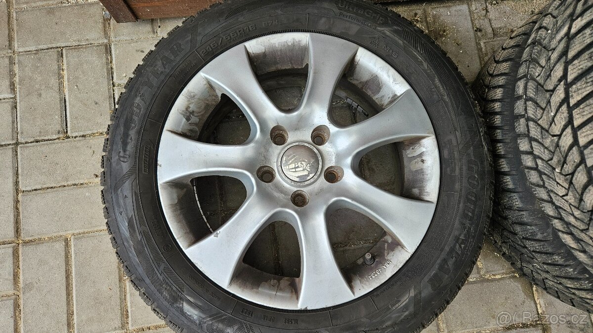 Zimní Sada Alu 5x112 215/55 R16 Sharan Alhambra Galaxi - 2