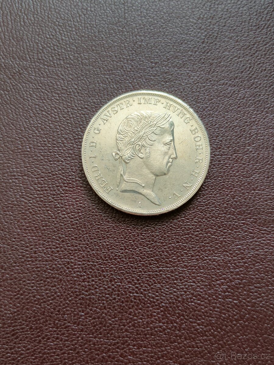 1/2 Tolar 1847 A Ferdinand V. - 2