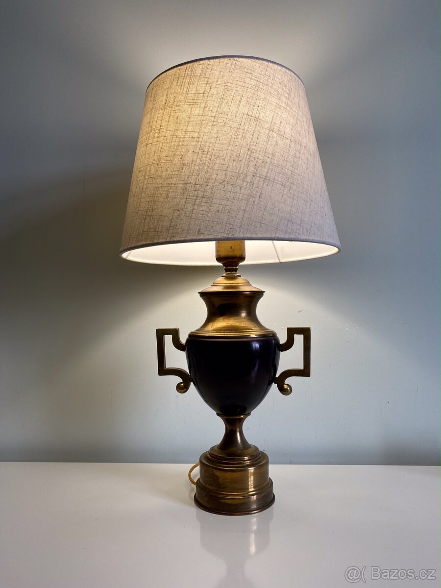 Vintazní stolní lampa, retro lampa - 2