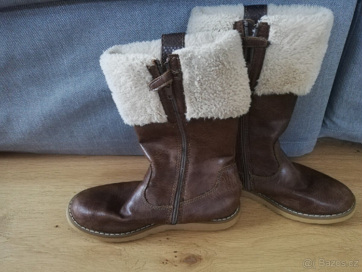 Dívčí pěkné kozačky - 2