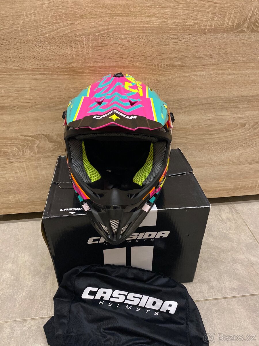 Dětská helma na motorku Cassida Cross Cup Sonic, vel. XXL - 2