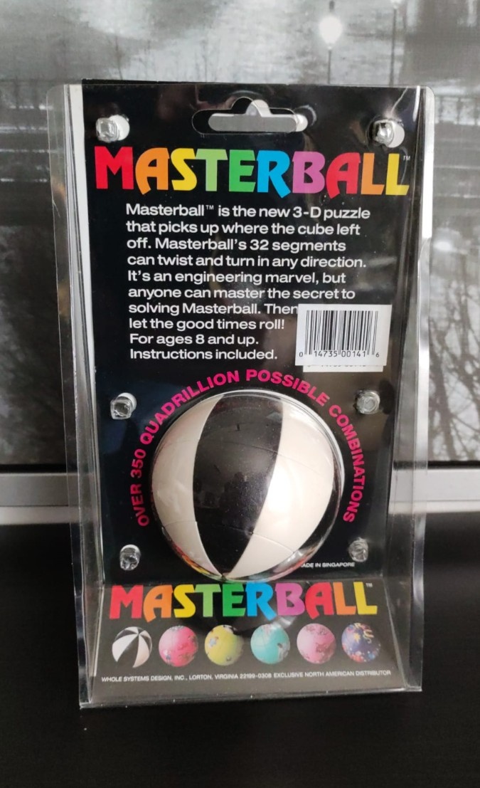 MASTERBALL 3-D Puzzle - původní, originální - 2