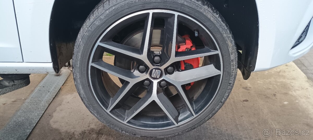 Originální 18" alu kola Performance II Seat Leon 5F + pneu - 2