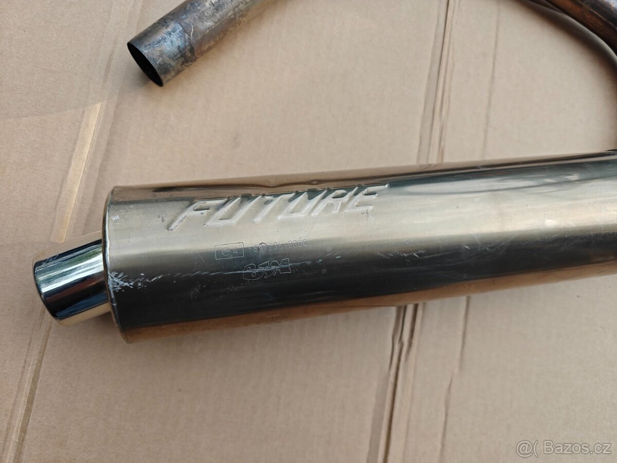 Suzuki GS 500 - laděný výfuk - 2