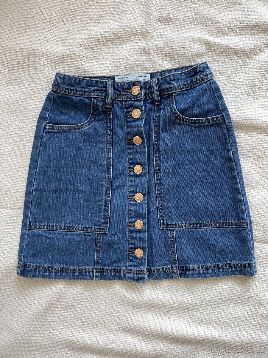 Džínová sukně Stradivarius - 2