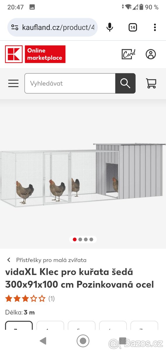Klec pro kuřata s výběhem - 2