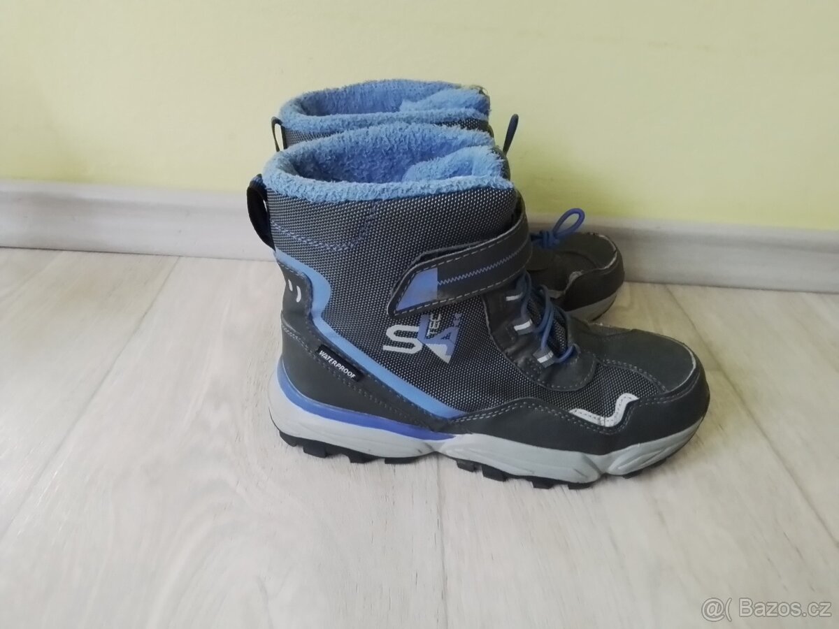 Zimní boty s Waterproof 34 - 2