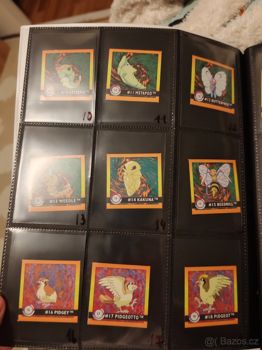 Pokémon album stickers - 2