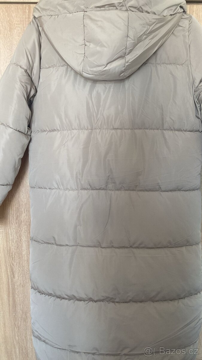 Zimní bunda/kabát - béžová S/M - 2