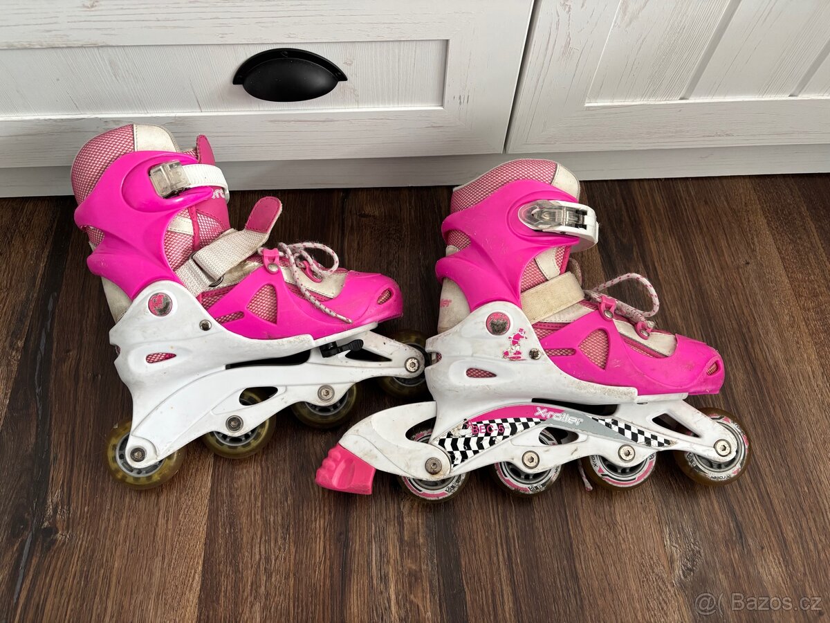 Dětské kolečkové brusle X-roller 30-33 - 2