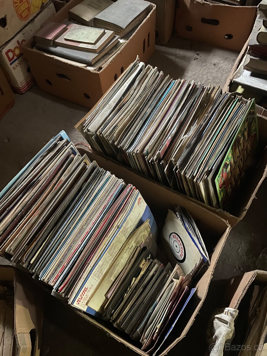 Velké množství LP desek - 2