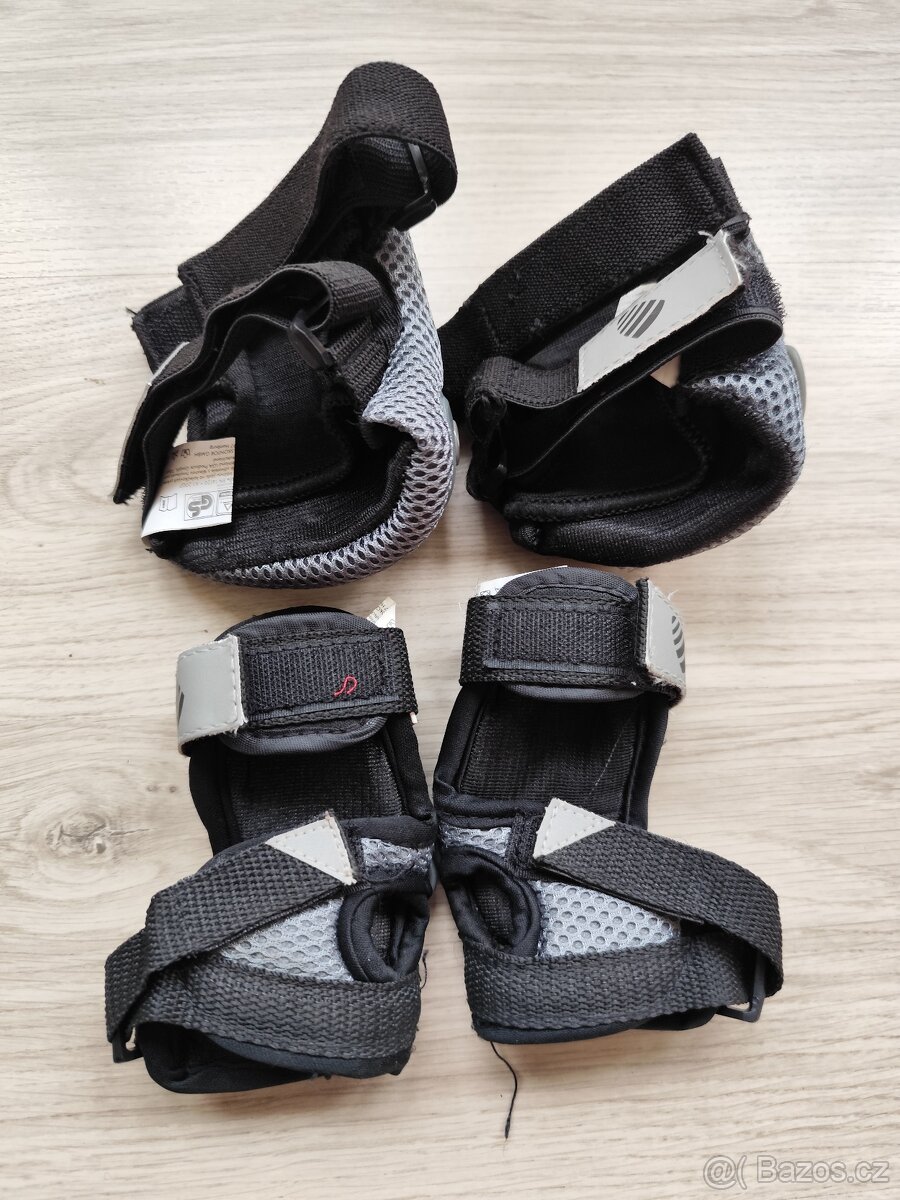 Chrániče na brusle (kolena+zápěstí) 3-7let - 2