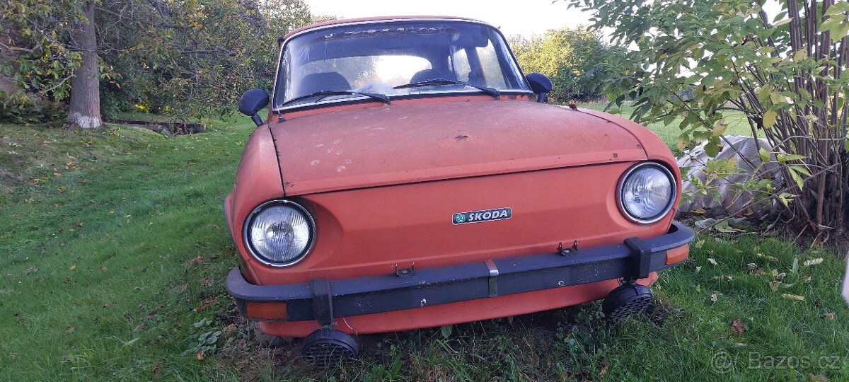 Škoda 110L typ 717 s TP v depozitáři - 2
