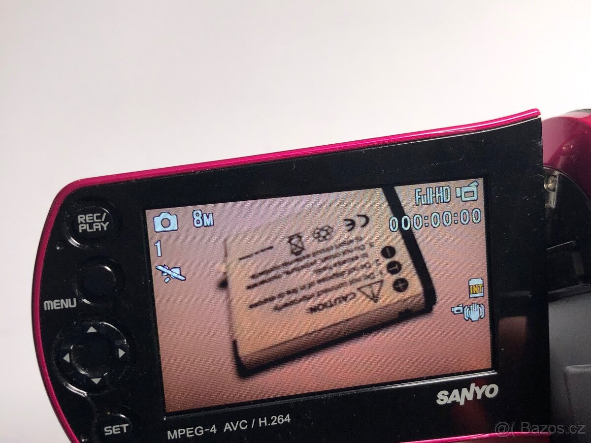 Sanyo Xacti VPC-CS1EX Full HD kamera - 2