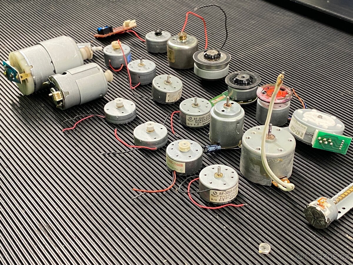 Mix mini elektro motorů do 1-12V - 2