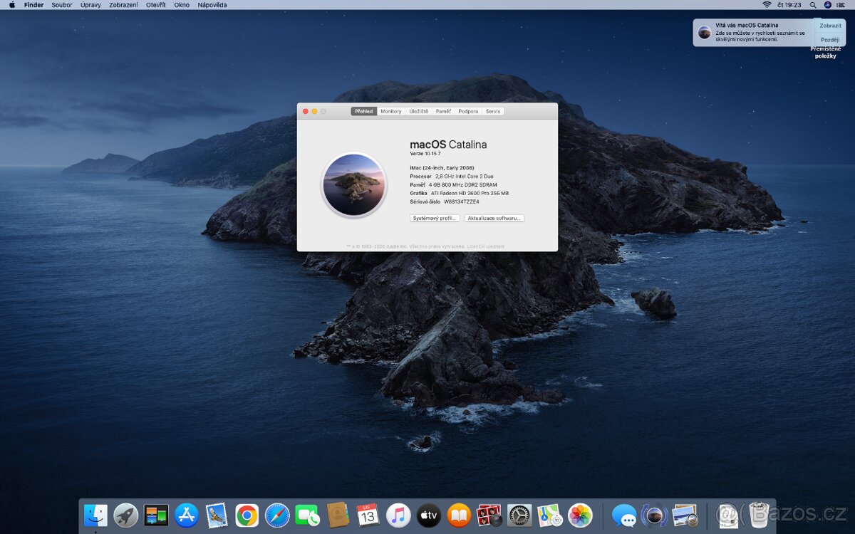 iMac 24", 2008, C2D, ATI, 4/256 GB SSD, OS Catalina - 2