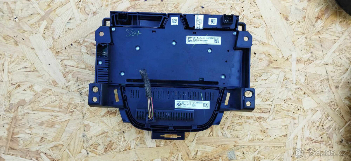 PANEL ŘÍZENÍ RÁDIO VENTILACE KLIMA OPEL ASTRA J - 2