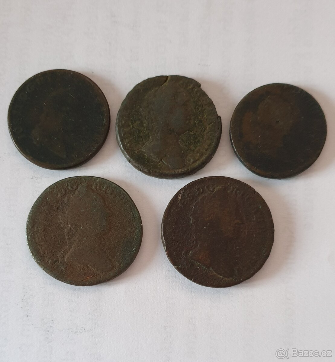 Mince habsburská monarchie 19 ks - 2