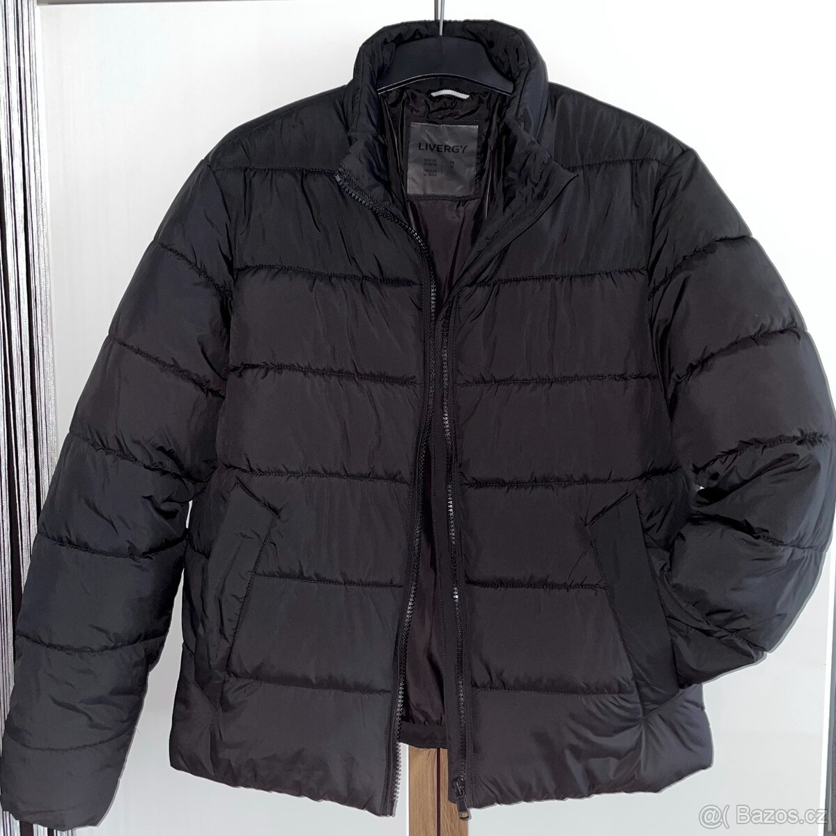 Nová pánská zimní prošívaná bunda černá vel. М/48-50 - 2