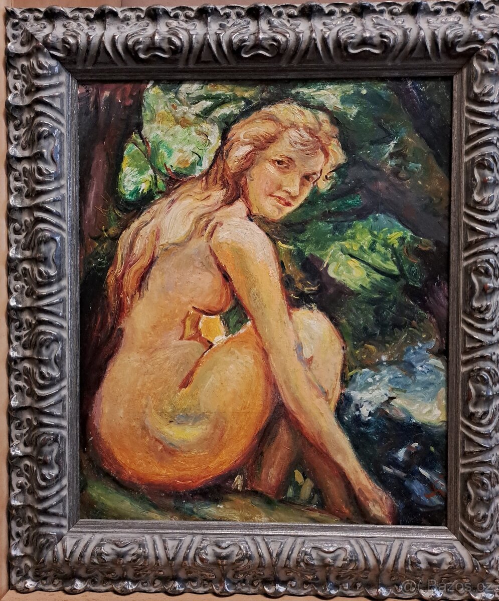 Šindelář František- akt dívky - 2