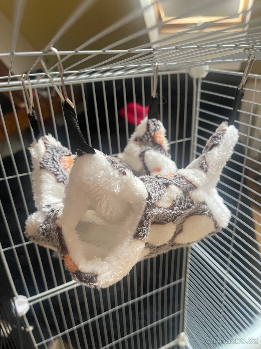 Nový extra jemný pelíšek hamak - 2