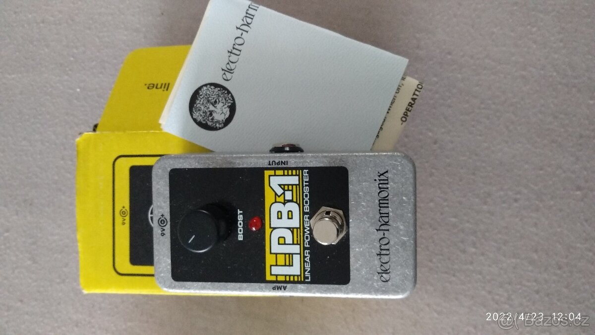 Kytarový efekt Electro Harmonix NANO LPB-1 - 2