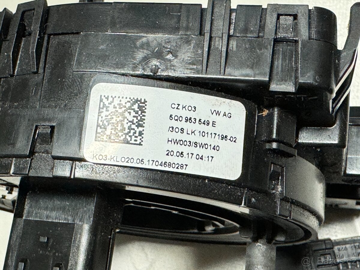 Podvolantový kroužek - jednotka 5Q0 953 549E - 2